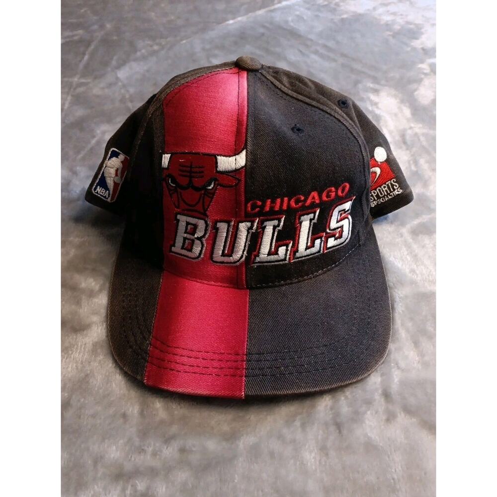 Vintage Sports Specialties Draft Day Chicago Bulls Hat Cap Sun Faded Snapback